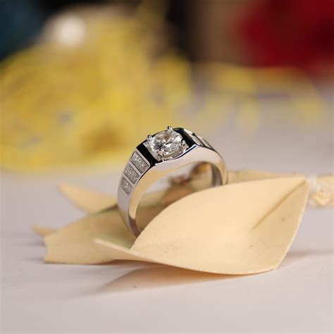 designer rings silver